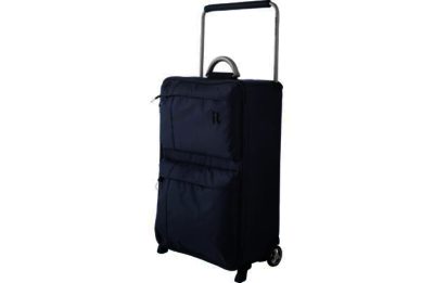 IT World's Lightest Medium 2 Wheel Suitcase - Charcoal